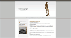 Desktop Screenshot of drgergelygyongyi.com